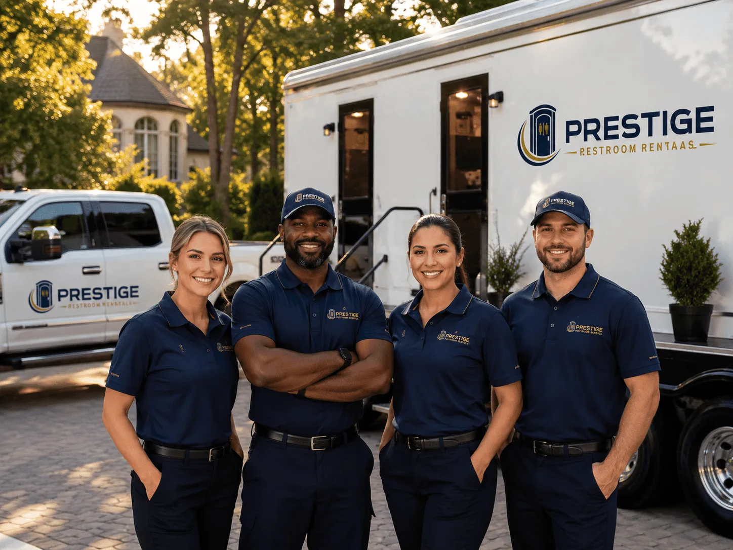 Trusted Luxury Portable Restrooms company in Lyons, OH